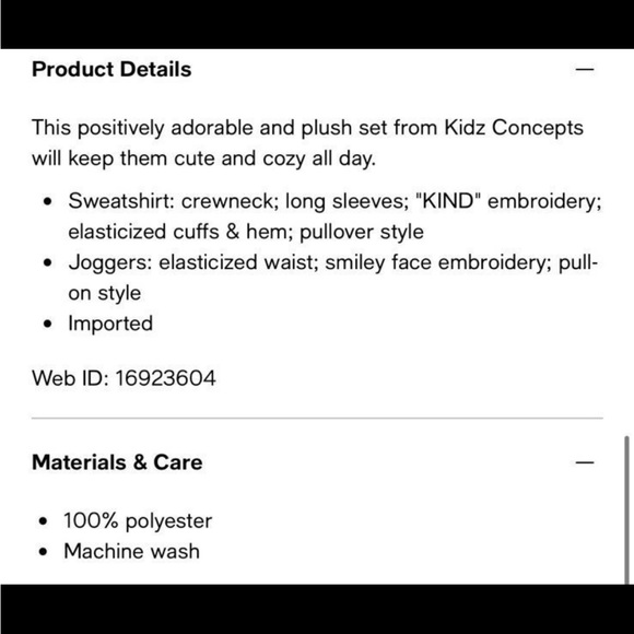 🆕 2pc “KIND” set, size 6x girls - Picture 6 of 6